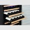 Edgestar 24 Inch Wide BuiltIn or Free Standing Single Zone Wine Cooler with Even Cooling Technology CWR1662SZ - alternate 3